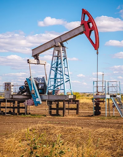 Oil Pumpjack Daytime Oilfield Machinery