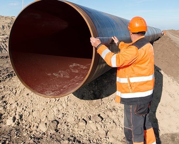 Pipeline Diameter Inspection Oil Gas